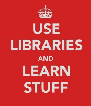 libraries. .. Couldn't say it better!