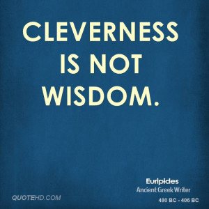 Euripides Wisdom Quotes