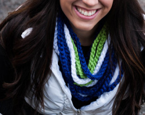 The ULTIMATE FAN Scarf - NFL - Se attle Seahawks - (Away Version) ...