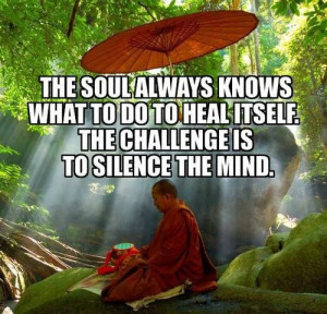Quiet the mind, you will find the answer.