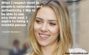 Photo found with the keywords: Scarlett Johansson quotes