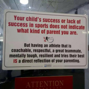 This Sign Speaks the Blunt Truth to Little League Parents. If Only ...