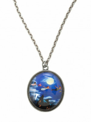 Disney Peter Pan Quote Necklace