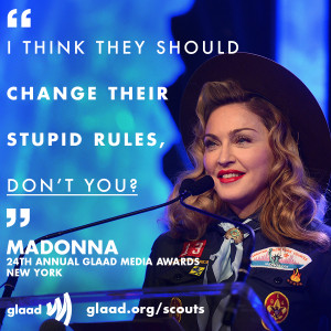 Video: Ohio mom Jennifer Tyrrell, Madonna speak out against Scouts Ban ...