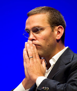 James Murdoch, chairman of News Corporation.