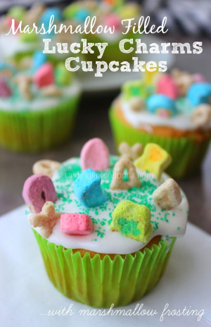 Frosting)Lucky Charms, Charms Cupcakes, Raining Hot Coupons, Rain ...