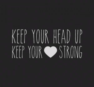 keep-your-head-up-keep-your-heart-strong-wall-decal-flat-design-black ...