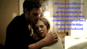 ... Unforgettable Klaus Mikaelson Quotes from The Vampire Diaries Season 3