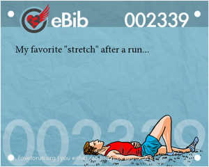Funny Running Posts [21-40]:Favorite Stretch