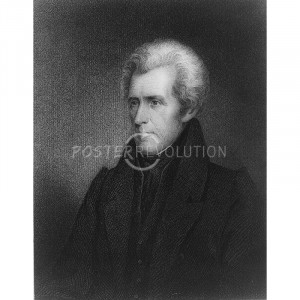 Andrew Jackson (Portrait) Art Poster