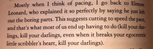 Elmore Leonard Handwriting