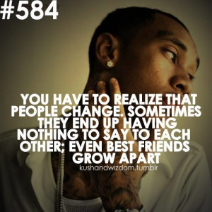 ... Picture Quotes , Friends Picture Quotes , Grow apart Picture Quotes