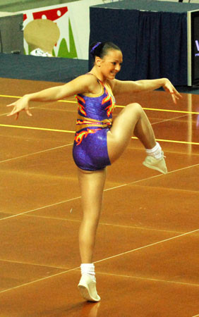 ... to the girls from all at Heathrow Aerobics Gymnastics Club