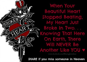 share if you miss someone in Heaven