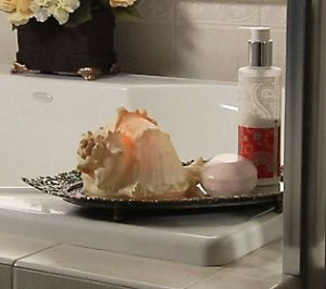 Inviting, softly glowing flameless sea life candle.... the perfect ...