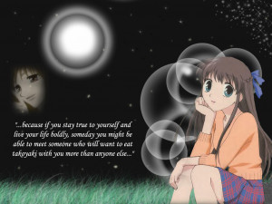 Fruits Basket Wallpaper: Starry Nights