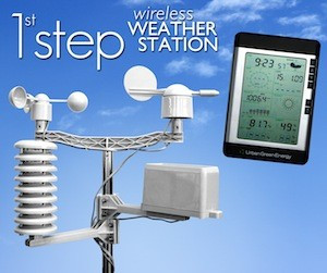 description this weather station from urban green energy detects wind