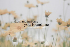 You Found Me- the Fray