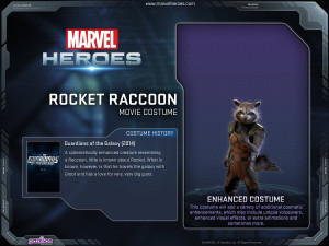 Rocket Raccoon/Costumes