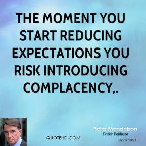 Complacency Quotes