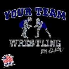 mom rhinestone t shirt more bling wrestling momma wrestling mom shirts ...