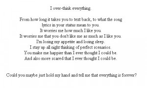 Over-think everything photo mylife.jpg