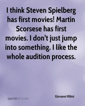 Think Steven Spielberg Has First Movies Martin Scorsese