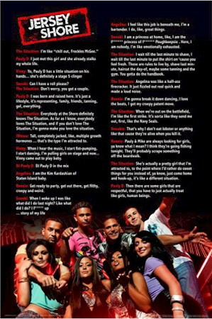 Jersey Shore - Cast Quotes Poster