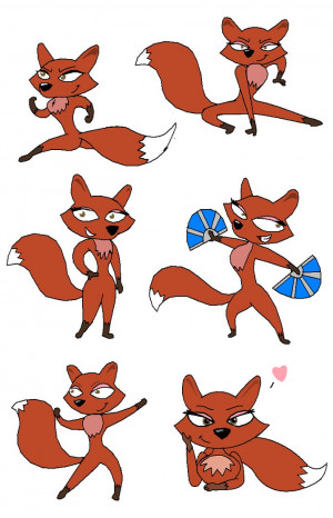 Fox Skectches by bond750