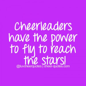 Cheer quotes.