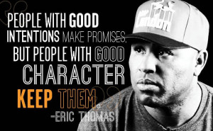 Eric Thomas , motivational speaker known around the world for his ...
