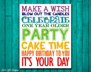 ... Party Decor. Happy Birthday to You! Kids Party Decor. Birthday Sign