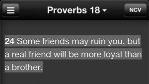 Bible Verses About Friendship And Loyalty