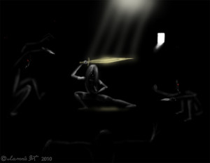 Fighting the Inner Demons by iamnie