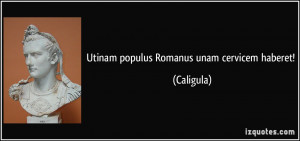 Caligula Quote