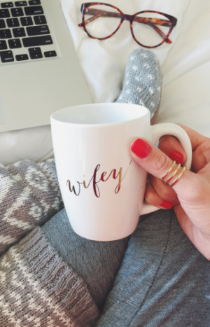 adorable wifey mug for the special lady is creative inspiration for us ...