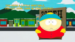 South Park Cartman Sand by psy5510