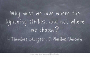 Theodore Sturgeon, E Pluribus Unicorn
