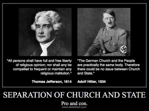 Correcting a Jefferson quote on separation of church and state