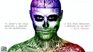 Tags: QUOTES TATTOO ART ZOMBIE BOY RICK GENEST EYES