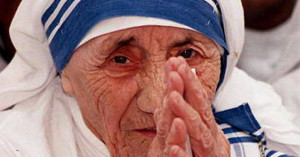 ... difficult to remove than the hunger for bread.” — Mother Teresa