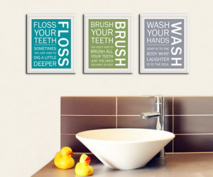 Awesome Bathroom Wall Stickers Quotes