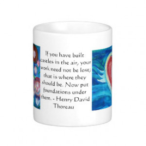Henry David Thoreau Friendship Quote Classic White Coffee Mug