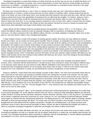 essay on Sociological Imagination