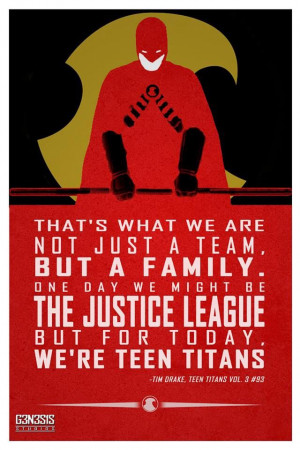 Red Robin quote: Batman Quotes, Tim Drake Young Justice, Red Robin Tim ...
