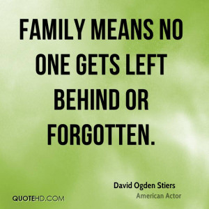 David Ogden Stiers Family Quotes