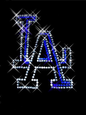 dodgers inspired rhinestone shirt perfect for the dodgers fan this ...