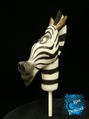 Cake Madagascar, Character Cake, Marty Zebras, Zebras Cake, Modelado ...