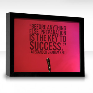 Preparation is more than half the battle