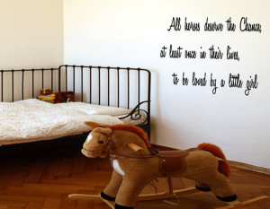 Love Horse Girls Western Wall Quote Home Decor Vinyl Sticker Words ...